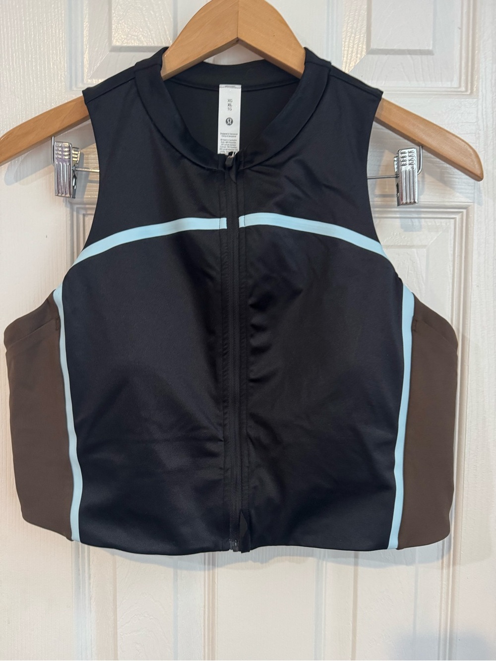 NWT Lululemon Satin Shine Full Zip Tank Top - Picture 3 of 9